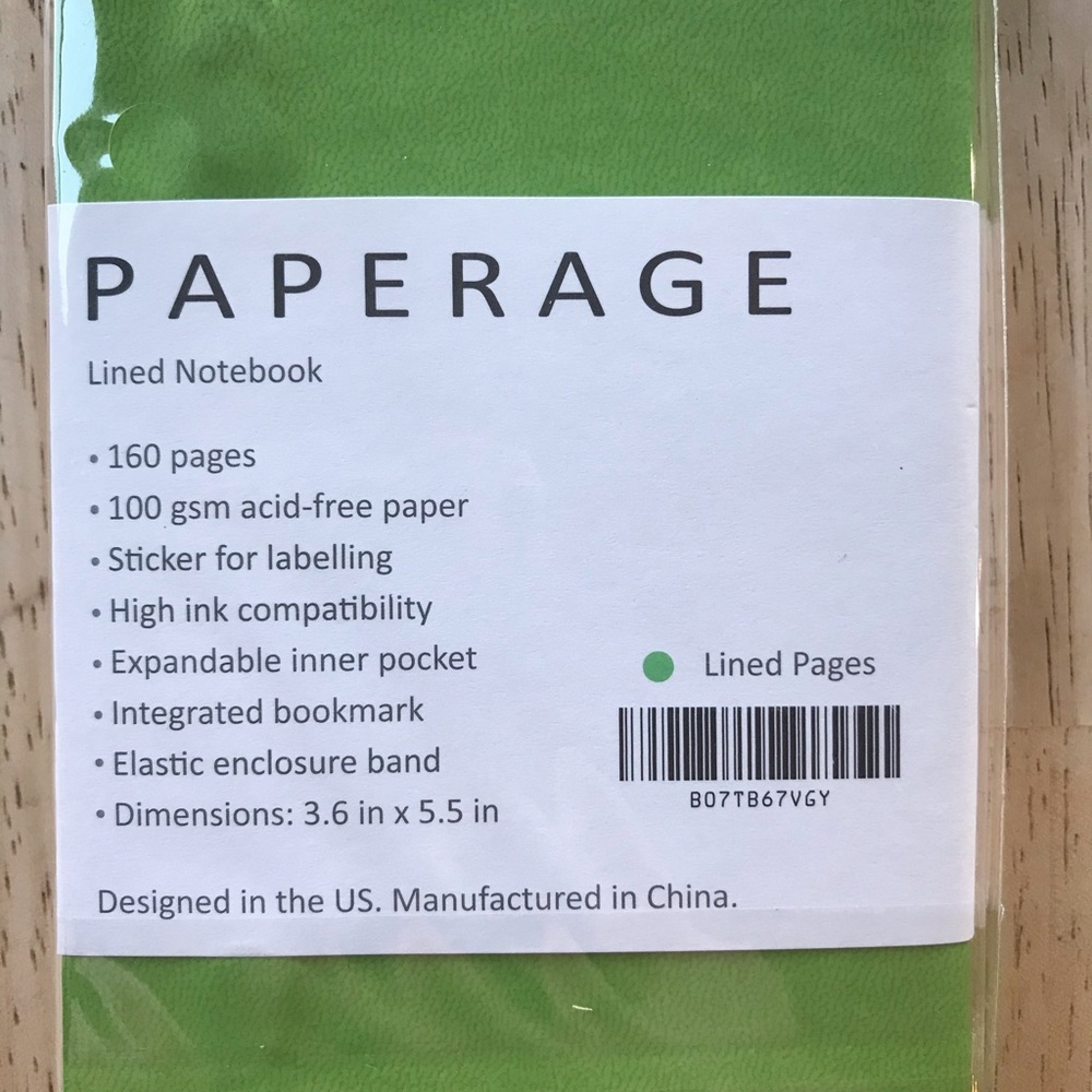 Green Paperage Journal